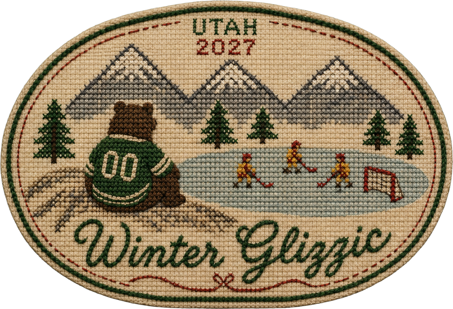 Utah Glizzies HC Winter Glizzic — outdoor pond hockey teaser